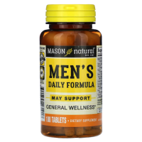 Ежедневная формула для мужчин (Men's Daily Formula), Mason Natural, 100 таблеток