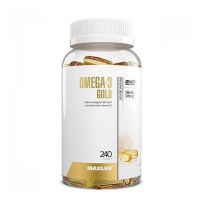 Омега-3 Голд (Omega-3 Gold), Maxler, 240 гелевых капсул