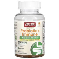 Пробиотики для иммунитета (Probiotic + Immune) апельсин, 2 млрд, Jarrow Formulas, 50 жевательных таблеток