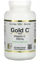 Витамин С, 500 мг (Gold C Vitamin C, 500 mg), 240 капсул