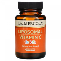 Липосомальный витамин C для детей (Liposomal Vitamin C for Kids), Dr. Mercola, 30 капсул
