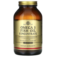Концентрат рыбьего жира Омега-3 Солгар (Omega 3 Fish Oil Concentrate Solgar) 120 капсул