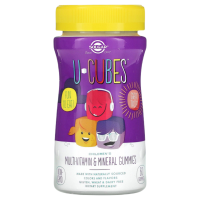 Детские витамины и мультиминералы Солгар (U-Cubes Solgar) - 60 жевательных конфет