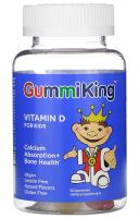 Gummi King Vitamin D (Гумми Кинг Витамин Д для детей), 60 жевательных мармеладок