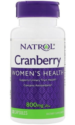 Cranberry 800 mg, 30 капсул