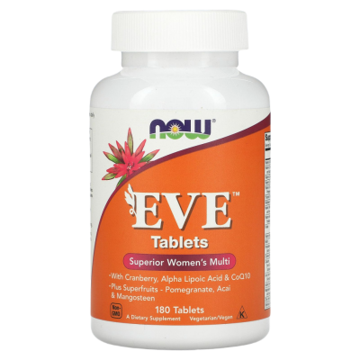 Ева (EVE) женские мультивитамины, 180 таблеток