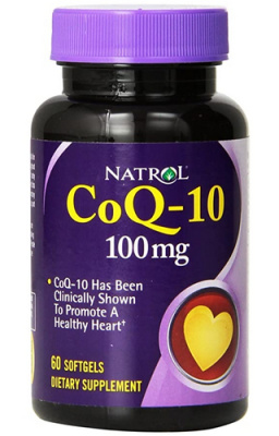 Co Q-10 Natrol (Натрол), 100 мг - 60 капсул