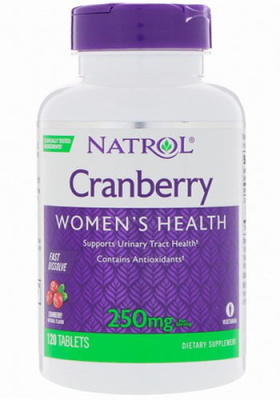 Cranberry 250 mg FD, 120 таблеток