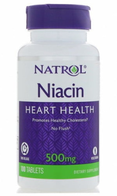 Niacin TR, 100 таблеток