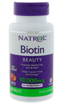 Biotin 10000 FD Natrol (Натрол), 60 таблеток