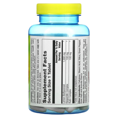 Биофлавоноиды (Bioflavonoids) 1000 мг, Nature's Life, 100 таблеток