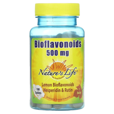 Биофлавоноиды (Bioflavonoids) 500 мг, Nature's Life, 100 таблеток
