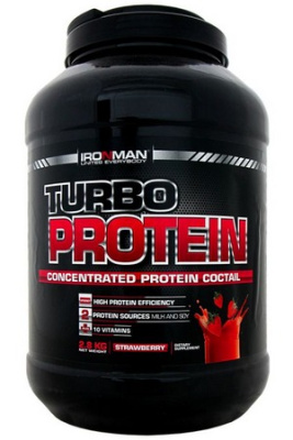 Turbo Protein (Турбо Протеин) IRONMAN, 2,8 кг - Фото 1