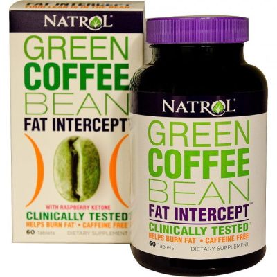 Green Coffee Bean Fat Intercept, 60 капсул