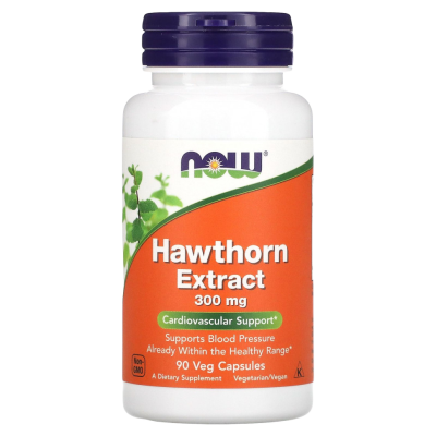 Экстракт боярышника (Hawthorn Extract), 300 мг, 90 капсул