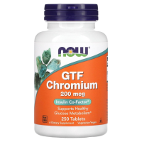 Хром (GTF Chromium), 200 мкг, 250 таблеток