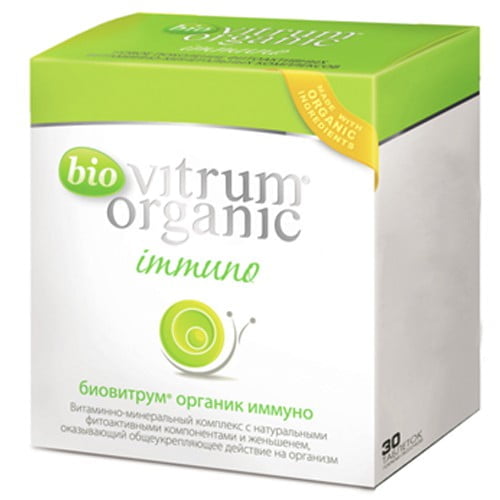 Биовитрум Органик Иммуно, 30 таблеток
