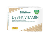 Д3 и Витамин K (D3 and Vitamin K), Shiffa Home, 30 капсул