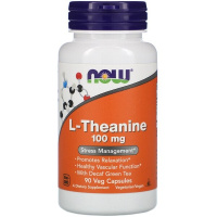 L-Тианин (L-Theanine), 90 капсул
