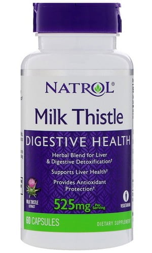 Milk Thistle Advantage Natrol (Натрол), 60 капсул