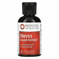 Жидкий экстракт стевиа (Stevia Liquid Exstract), Protocol for Life Balance, 59 мл (2 унции)