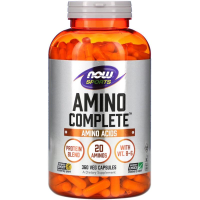 Аминокомплекс (Amino Complete) Now Foods (Нау Фудс) - 360 веганских капсул