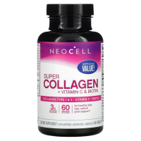 Супер Коллаген + Витамин С и Биотин (Super Collagen + Vitamin C & Biotin), Neocell, 180 таблеток