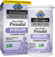 Ежедневные пробиотики Пренаталь (Probiotics Once Daily Prenatal), Garden of Life, 30 вегетарианских капсул