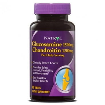 Glucosamine 1500 mg Chondroitin 1200 mg, 60 таблеток