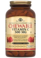 Жевательный витамин С Солгар 500 мг (Chewable Vitamin C Solgar 500 mcg) - 90 таблеток