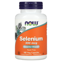Селен Нау Фудс (Selenium  Now Foods), 200 мкг, 180 капсул
