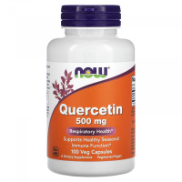 Кверцетин Нау Фудс (Quercetin Now Foods) 500 мг,100 вегетарианских капсул