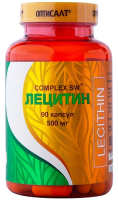 Лецитин Оптисалт (Lecithin Optisalt Complex SW), 500 мг, 90 капсул