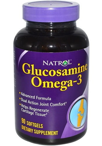 Glucosamine Omega-3, 90 капсул