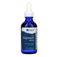 Ионный магний (Ionic Magnesuim) 400 мг, Trace Minerals, 59 мл 