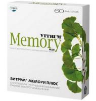Витрум Мемори Плюс (Vitrum Memory Plus), 60 таблеток