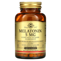 Мелатонин Солгар, 5 мг (Melatonin Solgar, 5 mg), 120 пастилок
