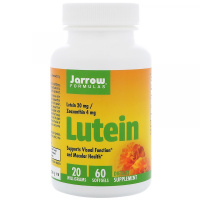 Лютеин (Lutein) 20 мг, Jarrow Formulas, 60 гелевых капсул