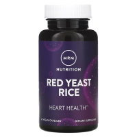Красный дрожжевой рис (RED YEAST RICE), MRM Nutrition, 60 веганских капсул