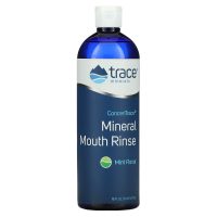 Минеральный ополаскиватель для полости рта (Mineral Mouth Rince ConcenTrace) мята, Trace Minerals, 473 мл