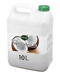 Кокосовое масло Вирджин, Органик Био, 10 литров