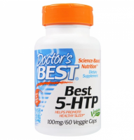 5-гидрокситриптофан Доктор’с Бест (5-HTP Doctor’s Best), 100 мг, 60 вегетарианских капсул