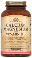 Кальций-Магний с витамином Д3 Солгар (Calcium Magnesium with Vitamin D3 Solgar) - 150 таблеток
