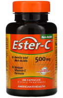 Эстер-C Американ Хелс (Ester-C American Health), 500 мг, 120 капсул