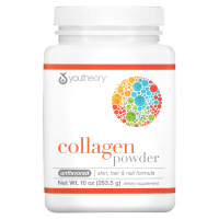 Коллагеновый порошок (Collagen powder) без вкуса, Youtheory Collagen, 283,5 грамма