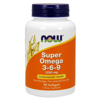 Супер Омега 3-6-9 Нау Фудс (Super Omega 3-6-9 Now Foods), 1200 мг, 90 капсул