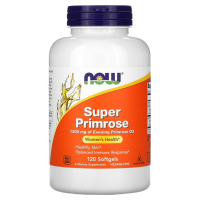 Супер примула (Super Primrose), масло примулы вечерней, 1300 мг, 120 капсул