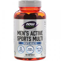 Sports, Men's Active Sports Multi, Мультиактивные спортивные комплексы для мужчин, 180 мягких желати