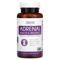 Здоровье и баланс надпочечников (Adrenal Health & Balance), Healths Harmony, 60 капсул
