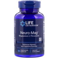 Магний L-треонат Лайф Экстэншн (Neuro-Mag, L-треонат, Life Extension), 90 капсул